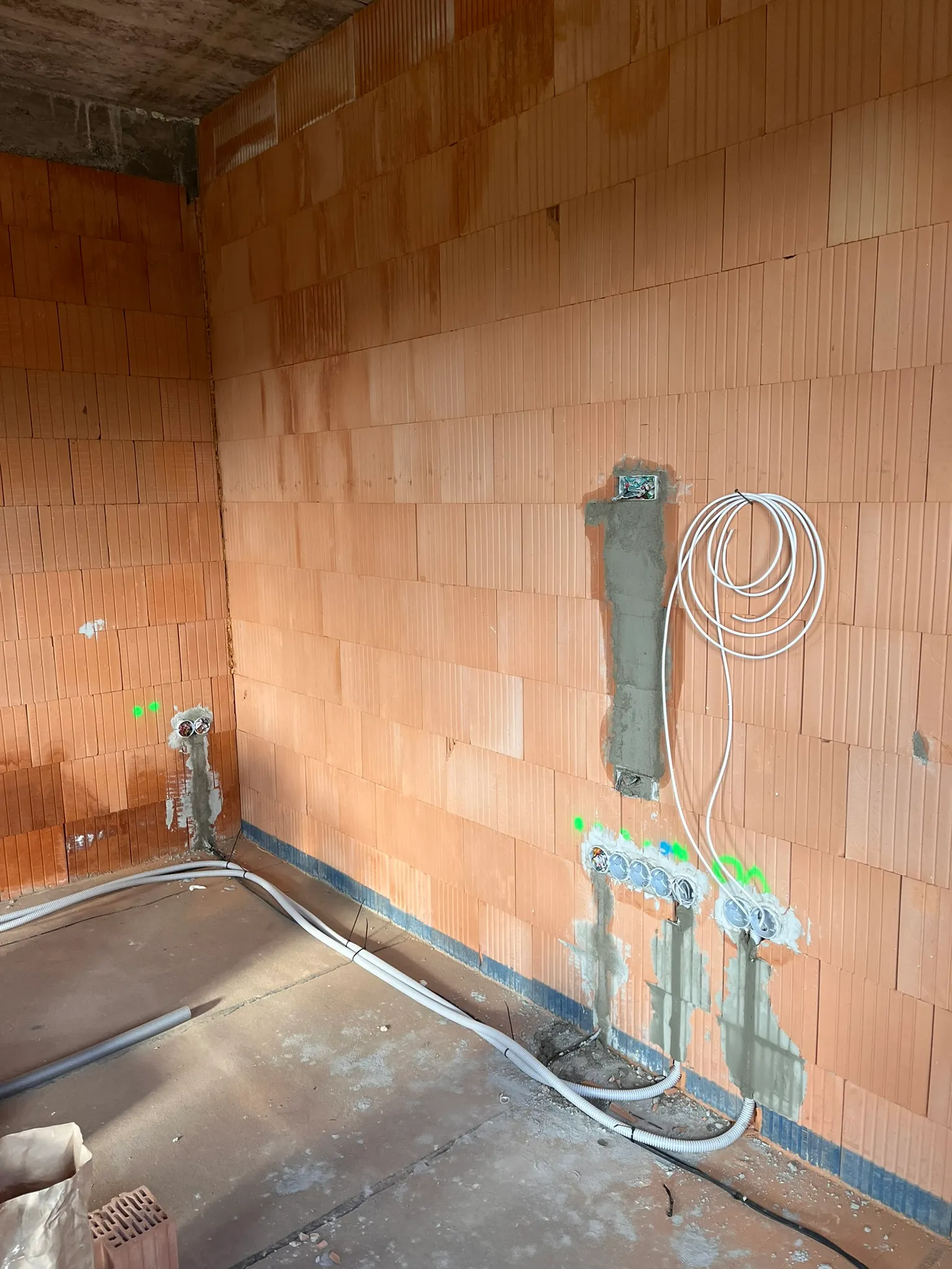 Rodinný dům - hrubá instalace