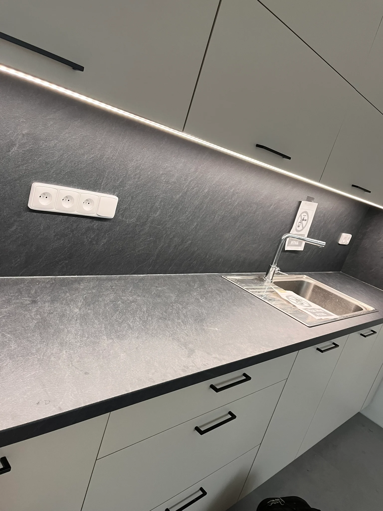 Rodinný dům - večerní osvětlení